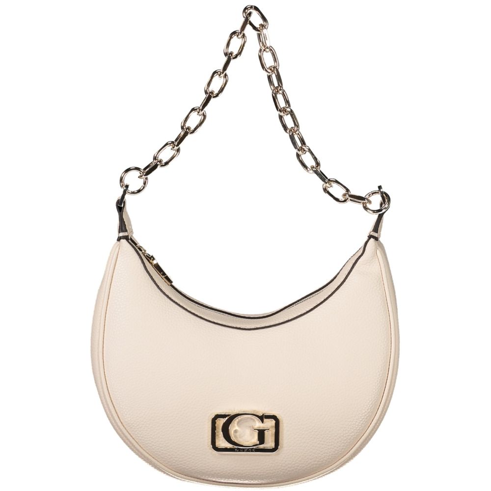 Guess Jeans Women's Pink Polyurethane Shoulder Bag