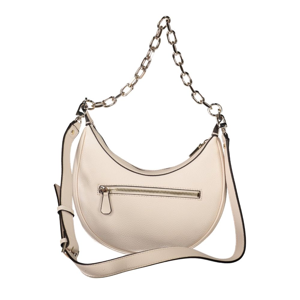 Guess Jeans Women's Pink Polyurethane Shoulder Bag