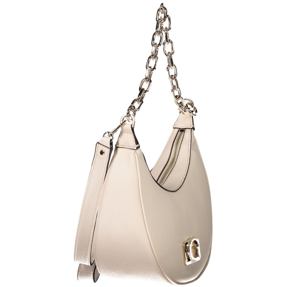 Guess Jeans Women's Pink Polyurethane Shoulder Bag