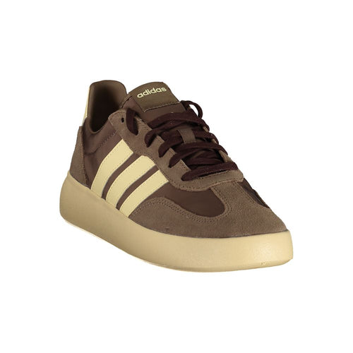 Adidas Men's Brown Polyurethane Sneakers