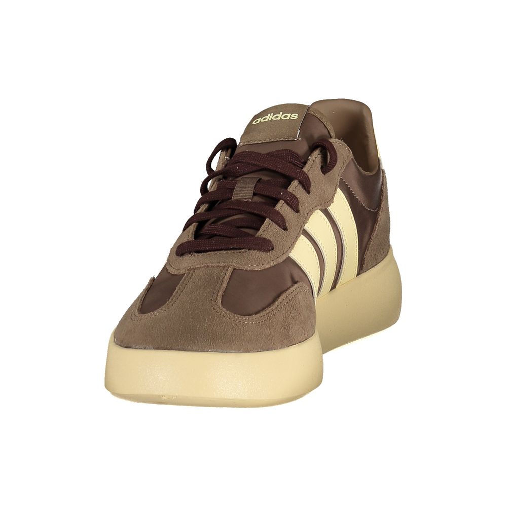 Adidas Men's Brown Polyurethane Sneakers