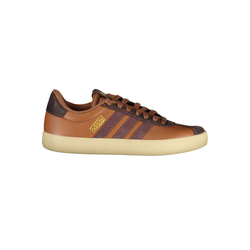 Adidas Men's Brown Polyurethane Sneakers