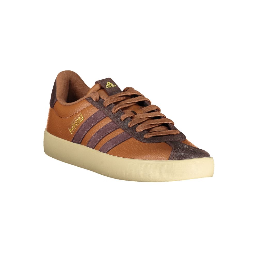 Adidas Men's Brown Polyurethane Sneakers