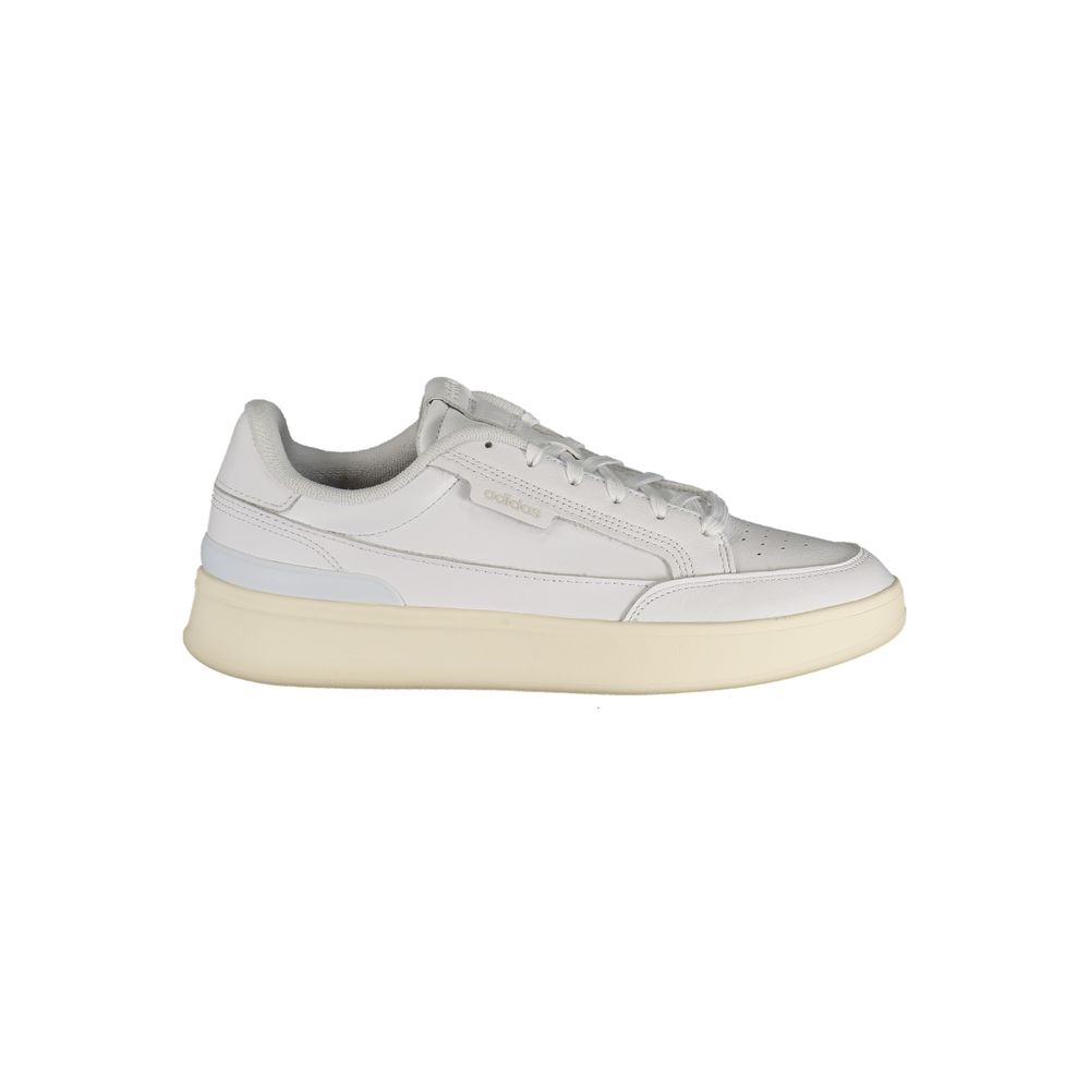 Adidas Men's White Polyurethane Sneakers