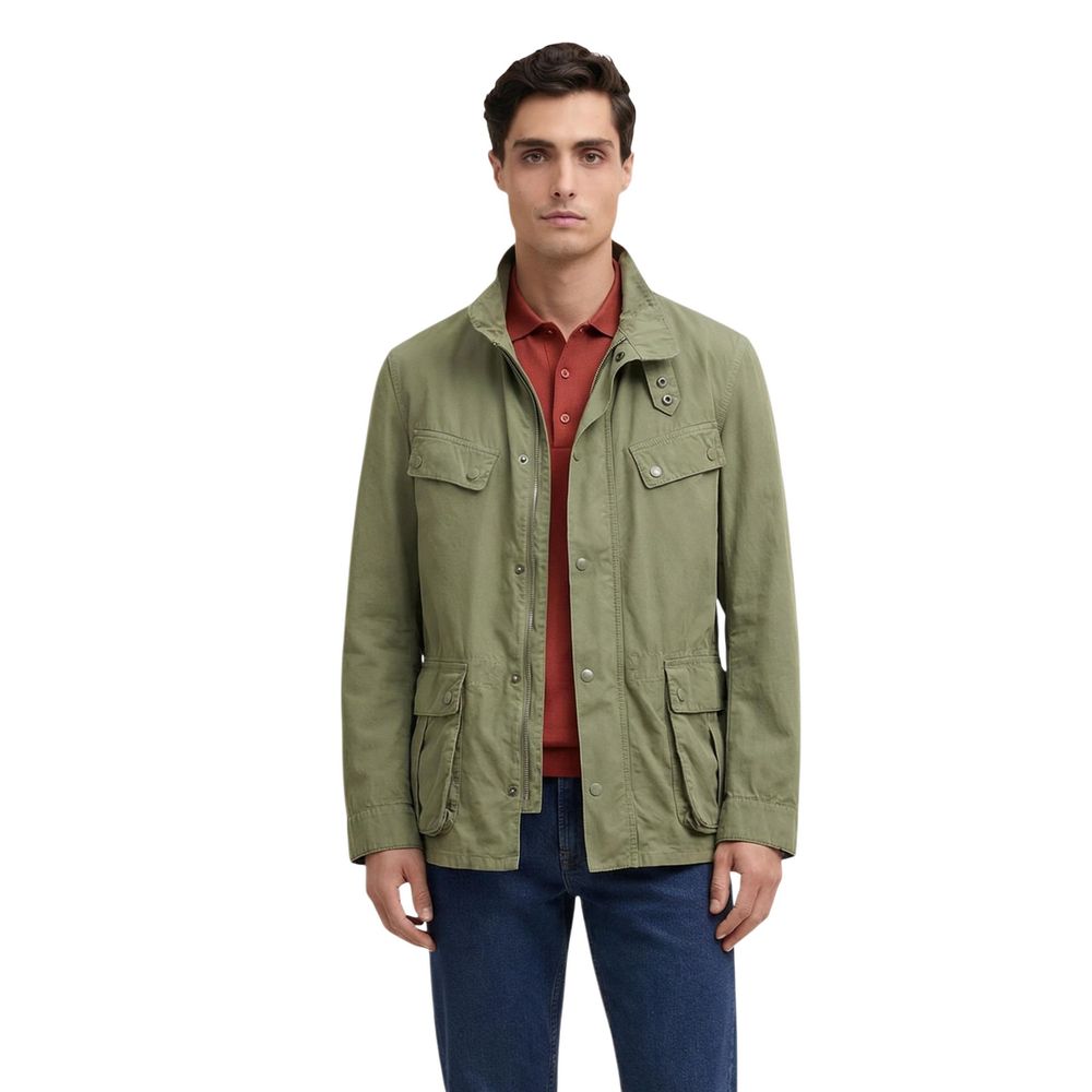Barbour Men's Duke Cotton Casual Jacket - Green - product image 1