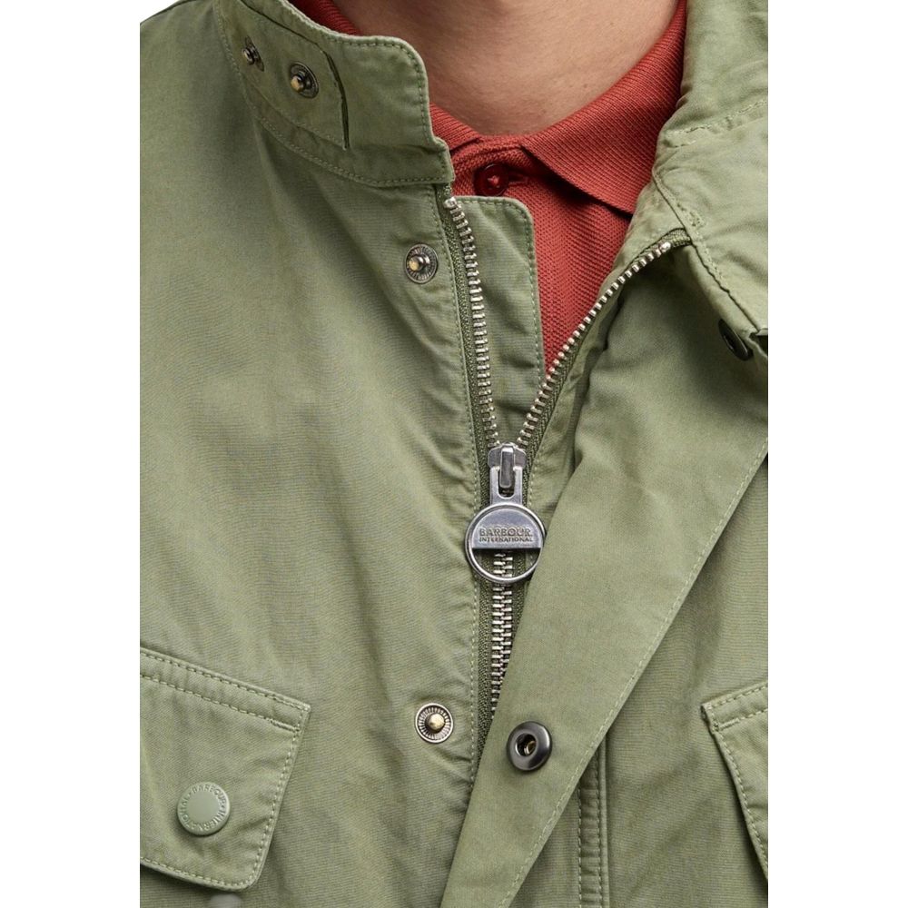 Barbour Men's Duke Cotton Casual Jacket - Green - product image 5
