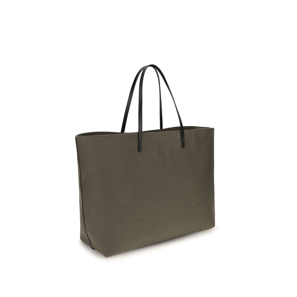 Fendi Shopping Men's Bicolor Polyester Shoulder Bag