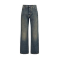 Fendi Women's Blue Cotton Jeans