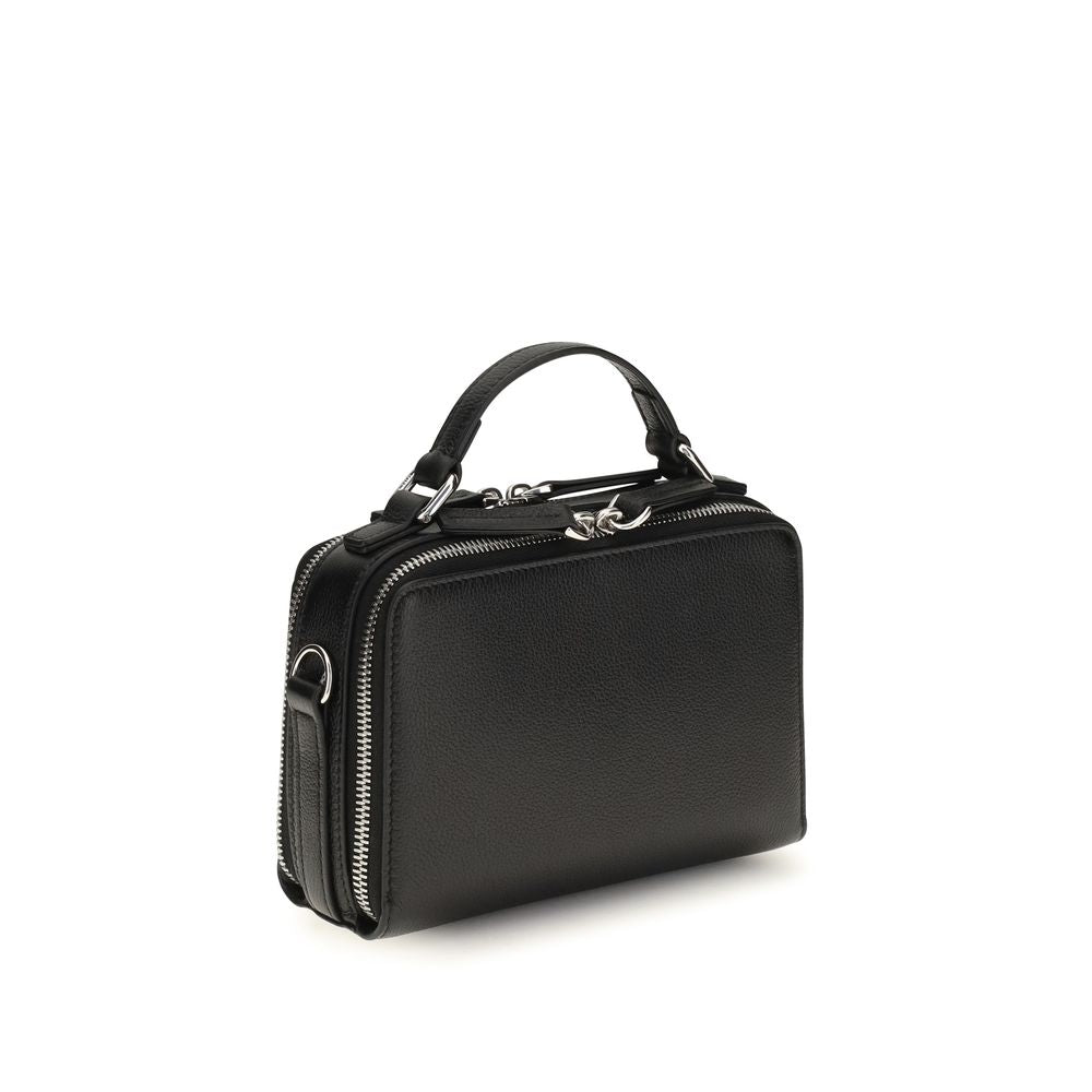 Fendi Men's Black Leather Handbag