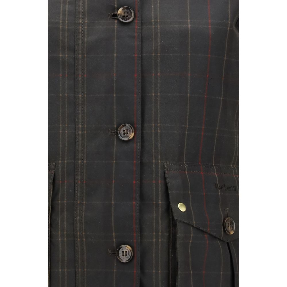 Barbour Women's Marena Check Waxed Jacket - product image 3
