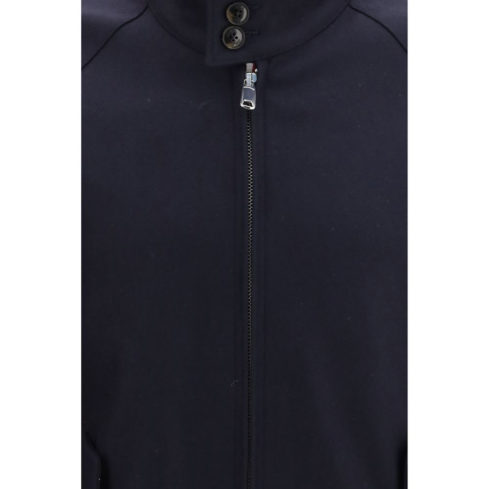 Baracuta G9 Melton Men's Blue Wool Jacket