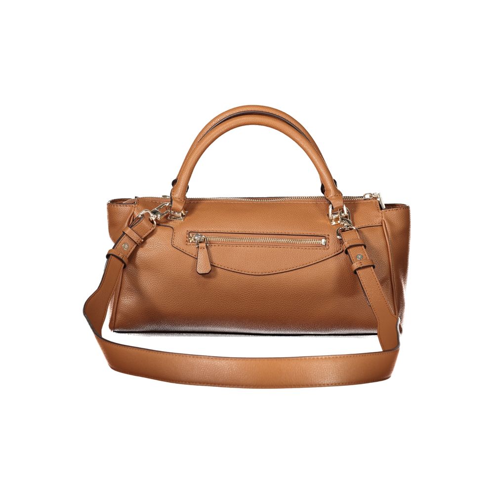 Guess Antonia Women's Brown Satchel Bag