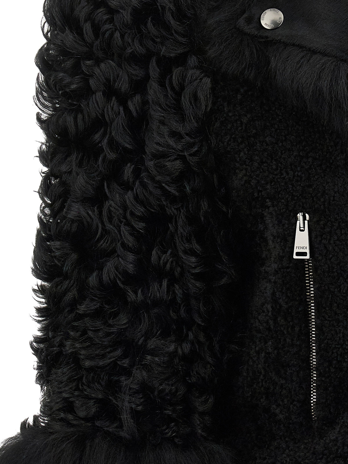 Black Lamb Leather Biker Jacket