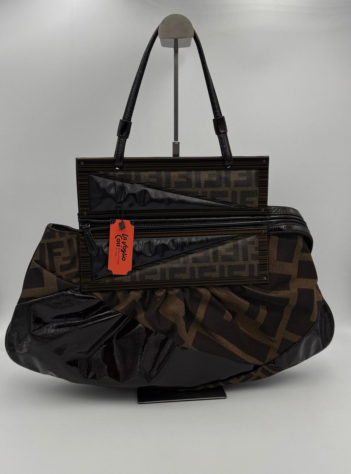 Multicolor Leather Handbag
