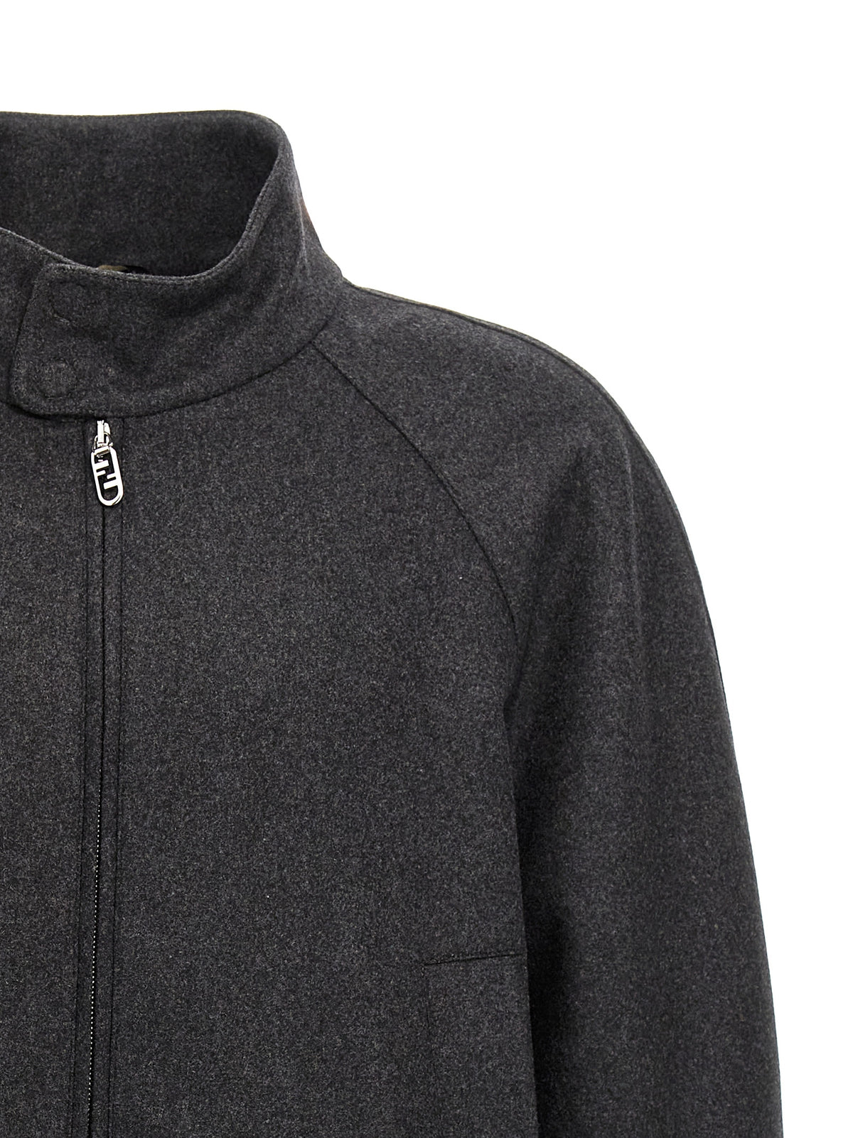 Gray Cashmere Jacket