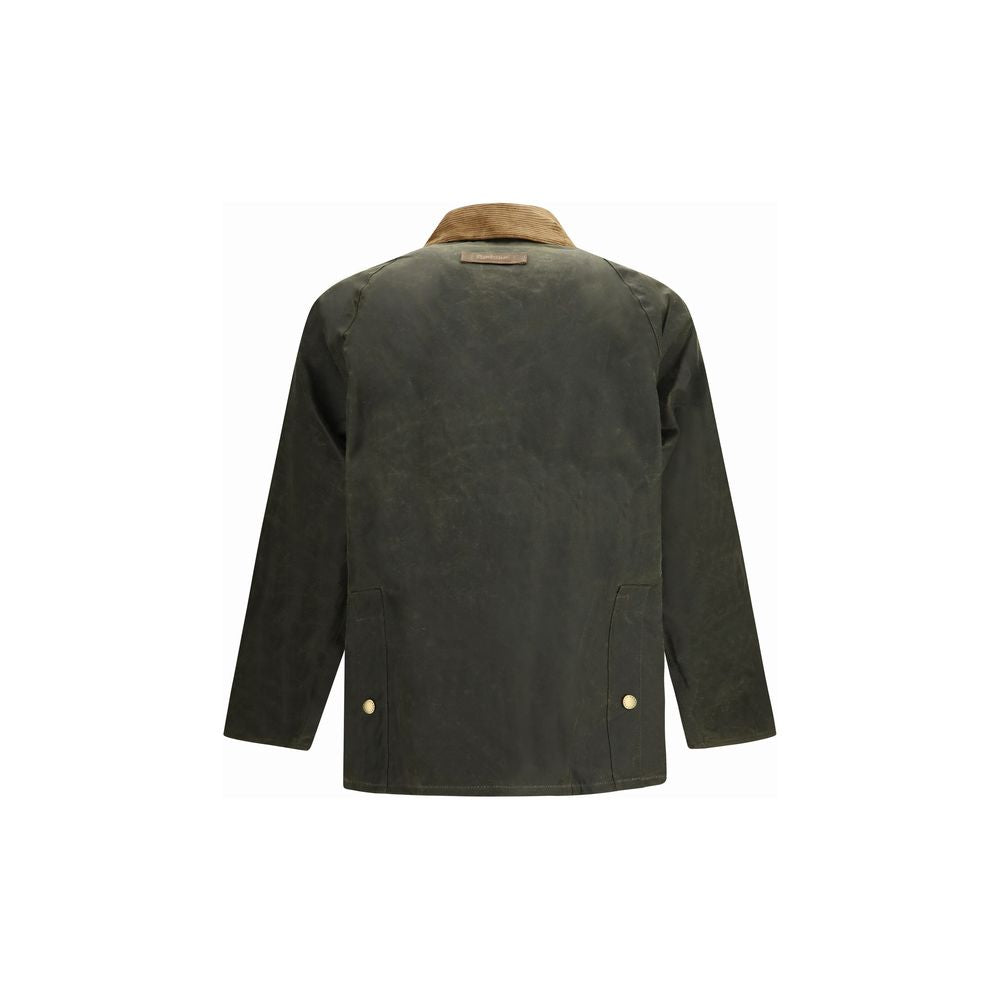 Bicolor Cotton Shell Jacket