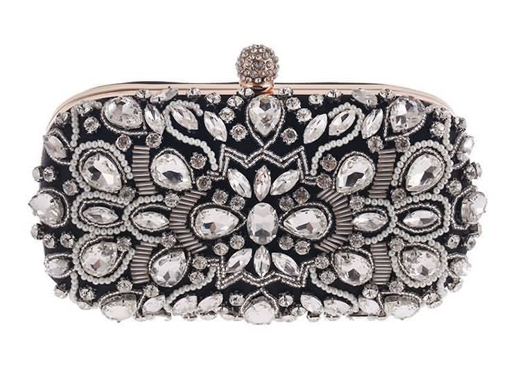Luxury Pearl Wedding Clutch Bag for Women