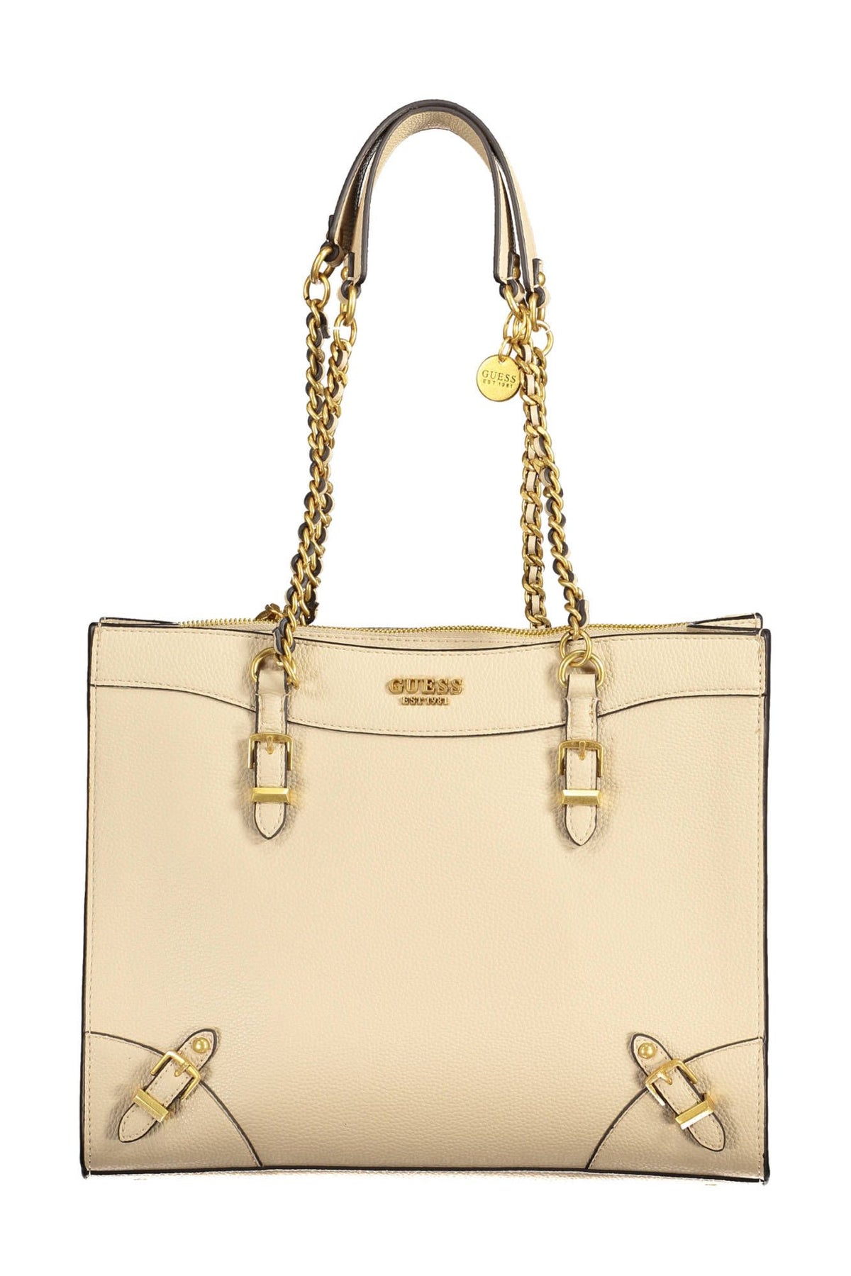 Guess Women's Beige Chain Shoulder Bag – Outlet, Minor Marks