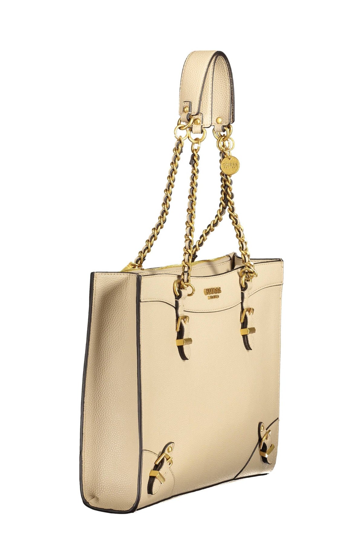 Guess Women's Beige Chain Shoulder Bag – Outlet, Minor Marks