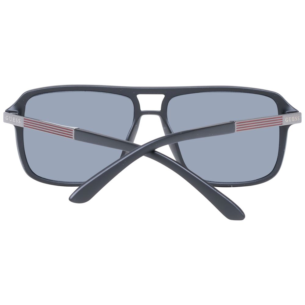 Guess GF5085 5802A Men's Black Aviator Sunglasses