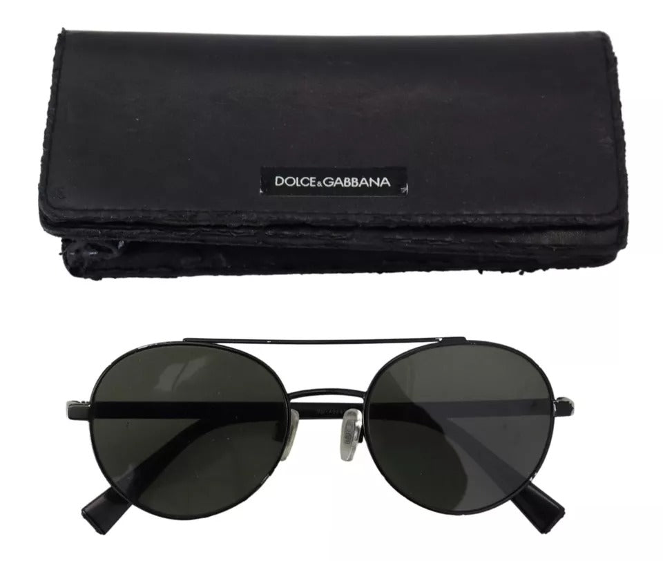 Dolce & Gabbana DG2245 Women's Matte Black Sunglasses