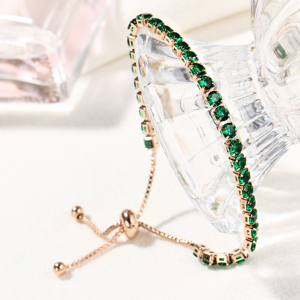 Luxury 4mm Cubic Zirconia Tennis Bracelet