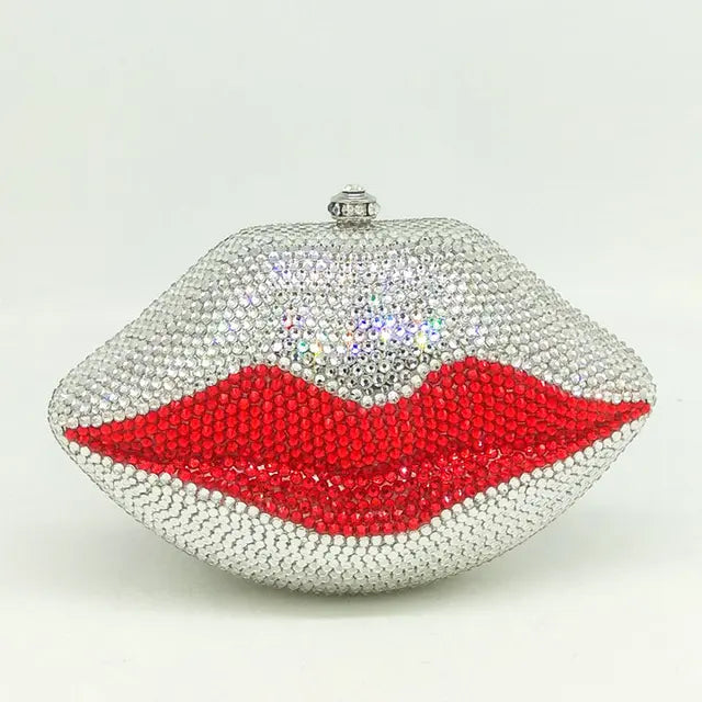 Luxury Rhinestone Crystal Evening Clutch for Women
