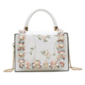 Vintage Floral Lace Crossbody Handbag