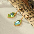 Luxury Irregular Crystal Earrings for Women