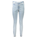 Tommy Hilfiger Women's Blue Cotton Skinny Jeans