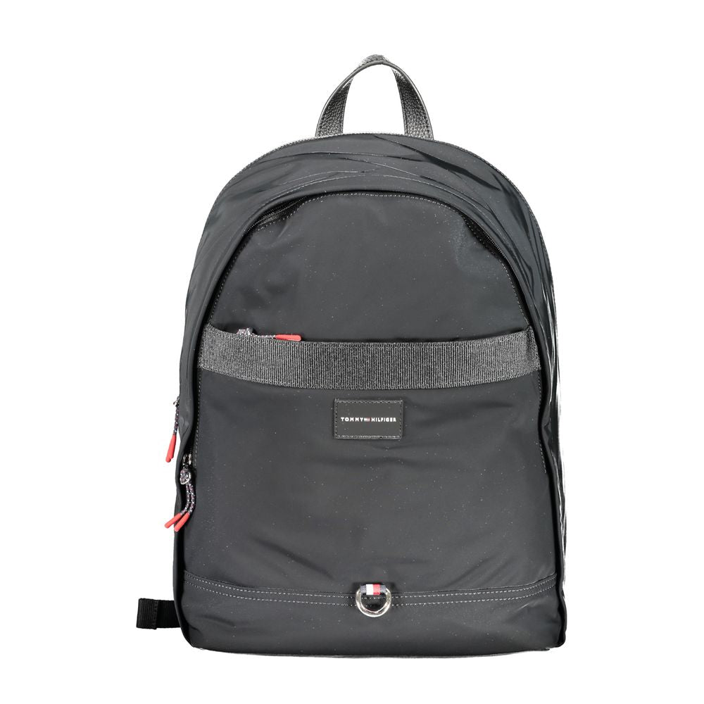 Tommy Hilfiger Men's Black Polyester Backpack - image 1