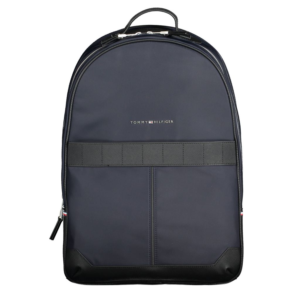 Tommy Hilfiger Men's Blue Polyester Backpack - image 1