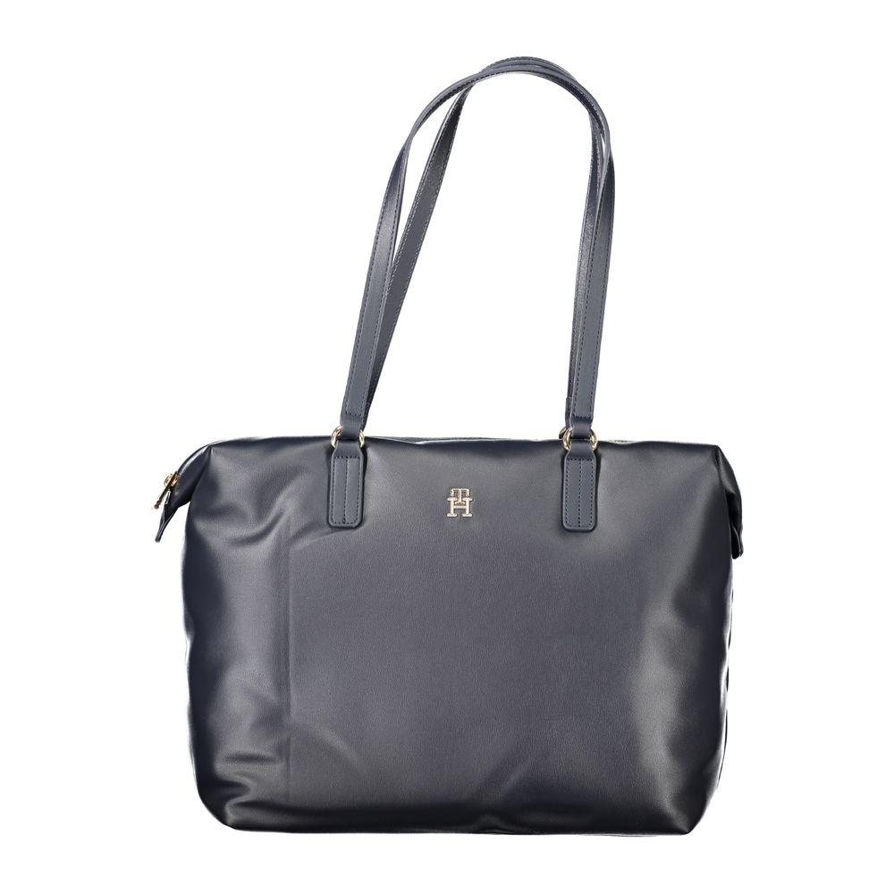 Tommy Hilfiger Women's Blue Polyester Shoulder Bag - image 1