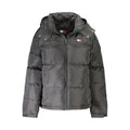 Tommy Hilfiger Women's Black Polyester Full-Length Jacket