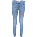 Tommy Hilfiger Women's Blue Cotton Skinny Jeans
