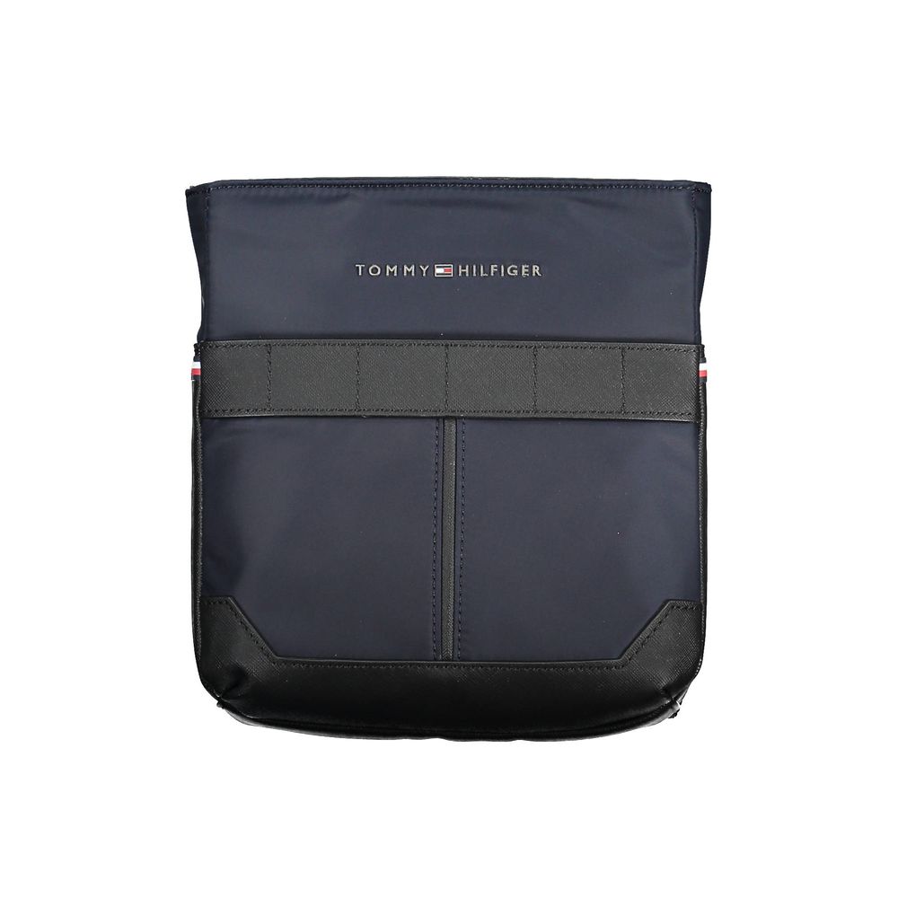 Tommy Hilfiger Men's Blue Polyurethane Shoulder Bag - image 1