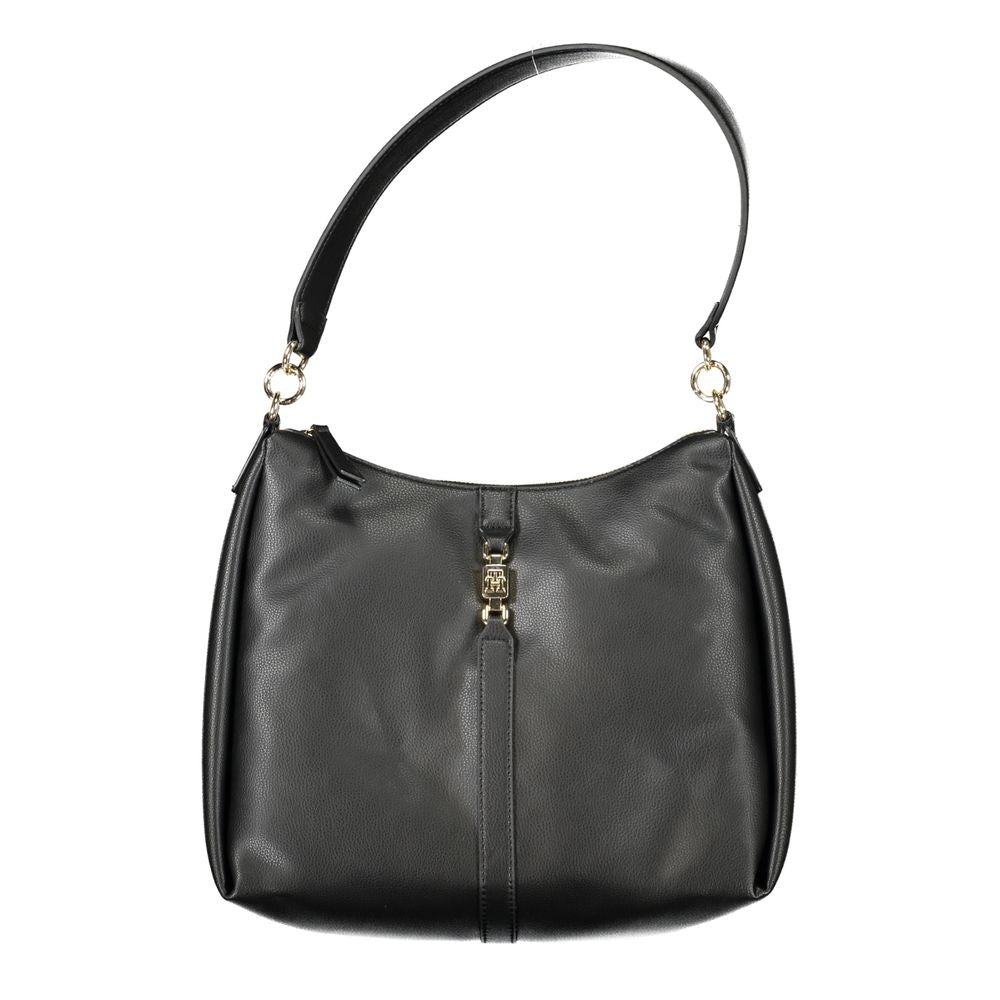Tommy Hilfiger Women's Black Polyester Shoulder Bag - image 1