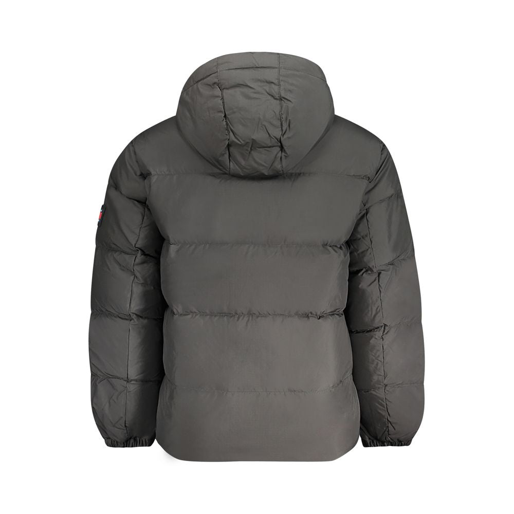 Tommy Hilfiger Men's Black Polyester Shell Jacket