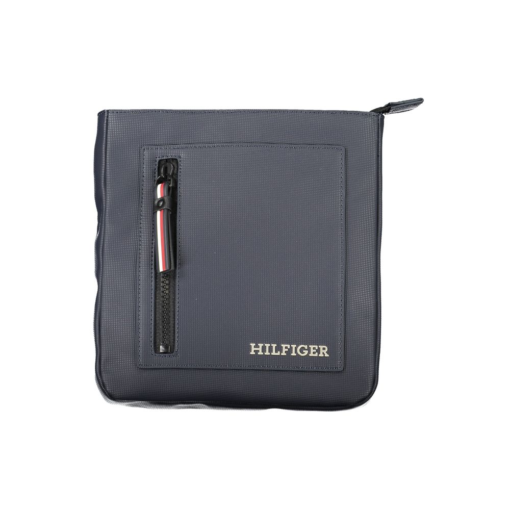 Tommy Hilfiger Men's Navy Polyurethane Shoulder Bag - image 1