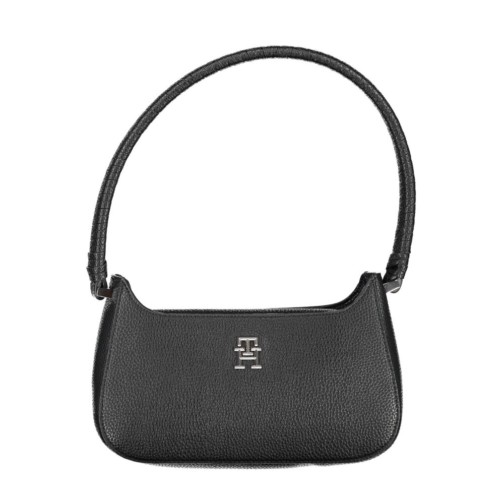 Tommy Hilfiger Women's Black Polyurethane Handbag - image 1