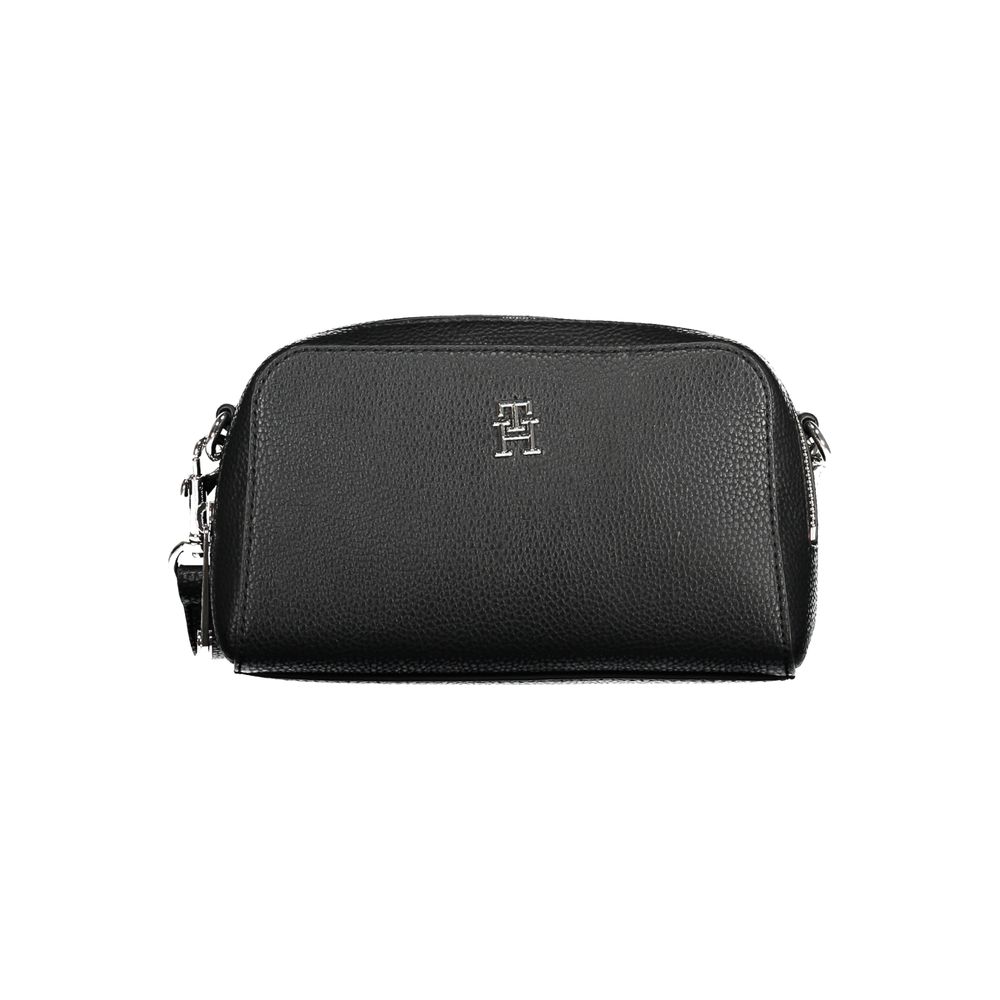 Tommy Hilfiger Women's Black Polyurethane Shoulder Bag - image 1