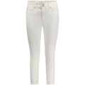 Guess Jeans Women's White Cotton Skinny Jeans