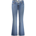 Guess Jeans Women's Blue Cotton Bootcut Jeans