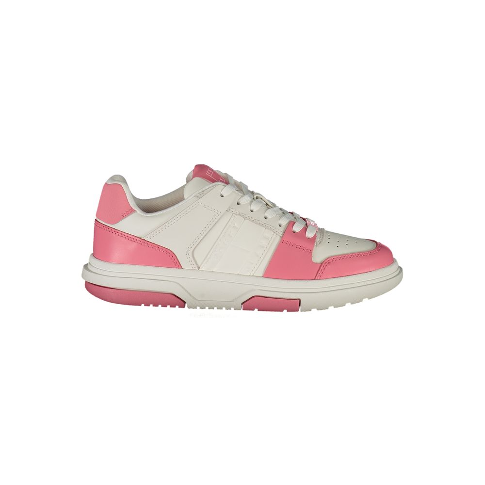 Tommy Hilfiger Women's Pink Polyurethane Sneakers
