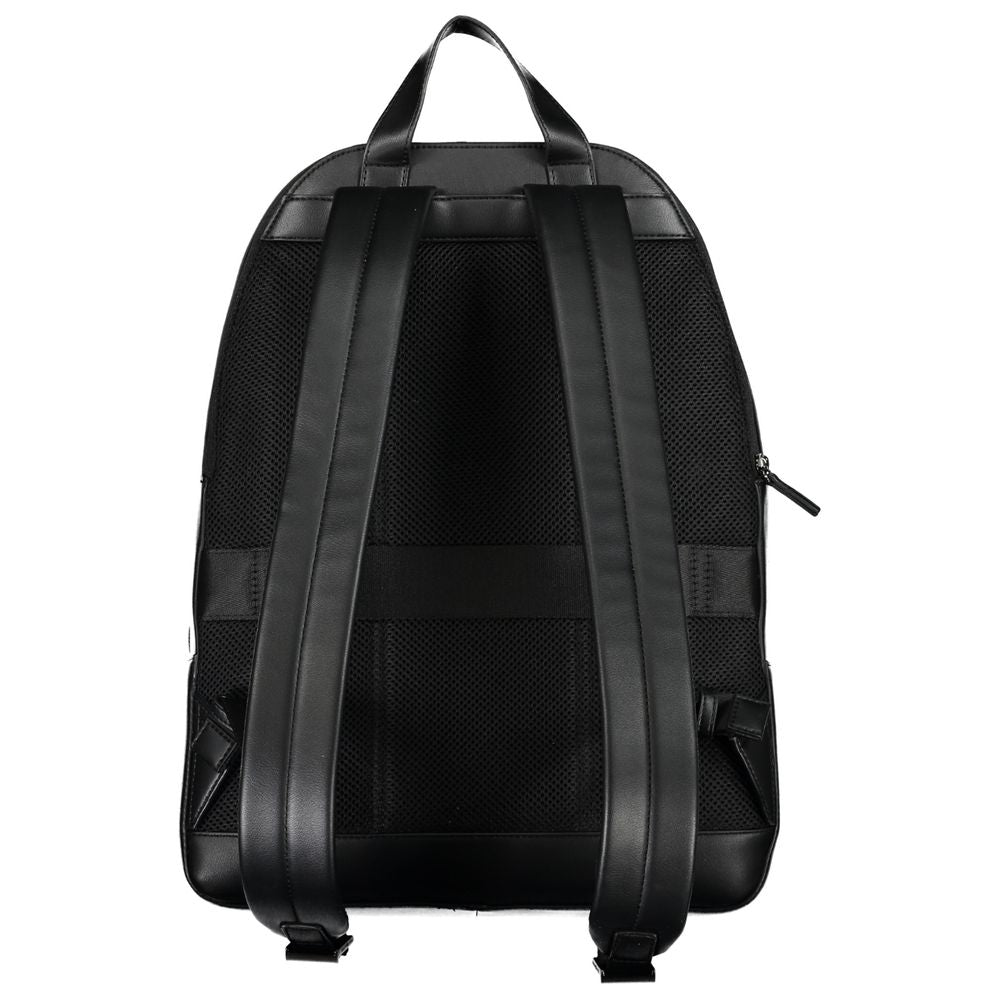 Tommy Hilfiger Men's Black Polyethylene Backpack