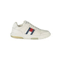 Tommy Hilfiger Women's White Leather Sneakers