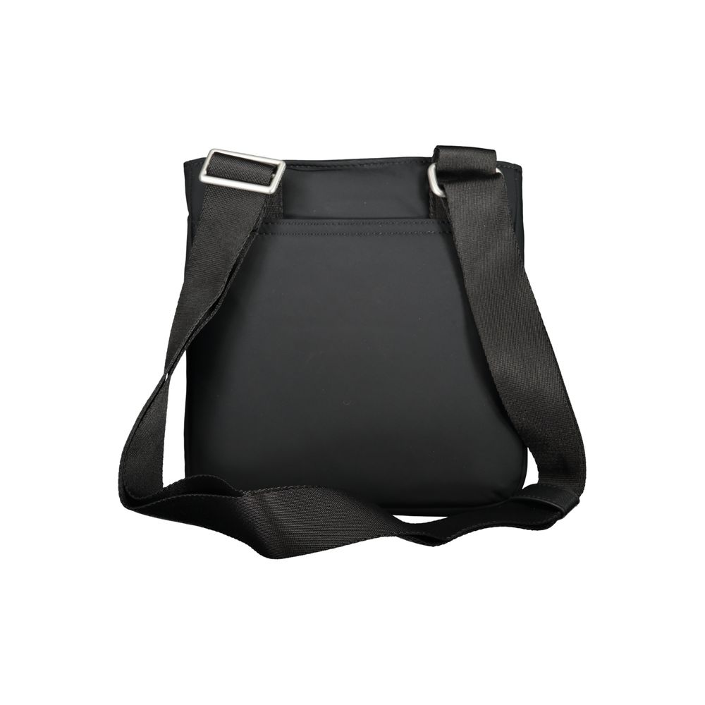 Tommy Hilfiger Men's Black Polyurethane Shoulder Bag