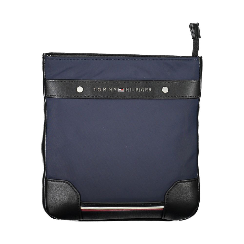 Tommy Hilfiger Men's Blue Polyurethane Shoulder Bag - image 1