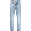 Guess Jeans Women's Blue Cotton Mom Jeans