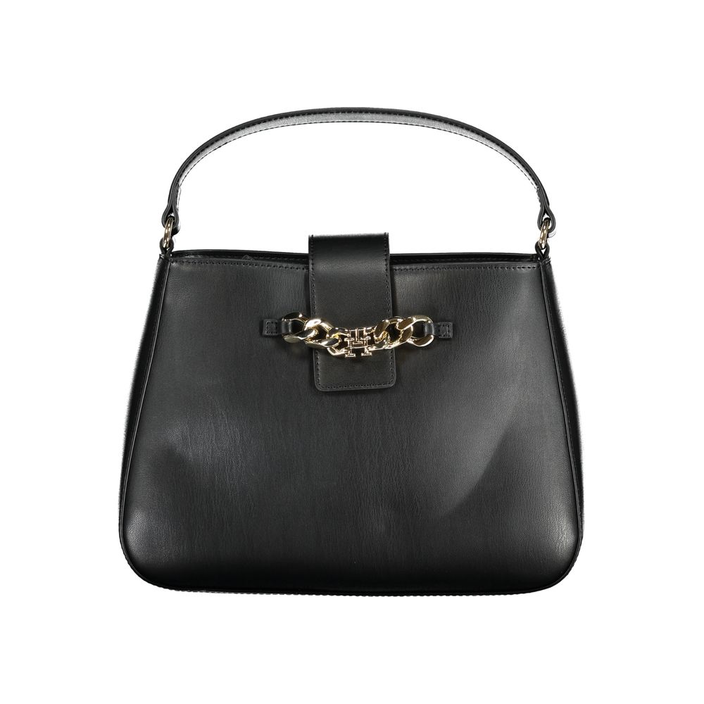Tommy Hilfiger Women's Black Polyurethane Handbag - image 1